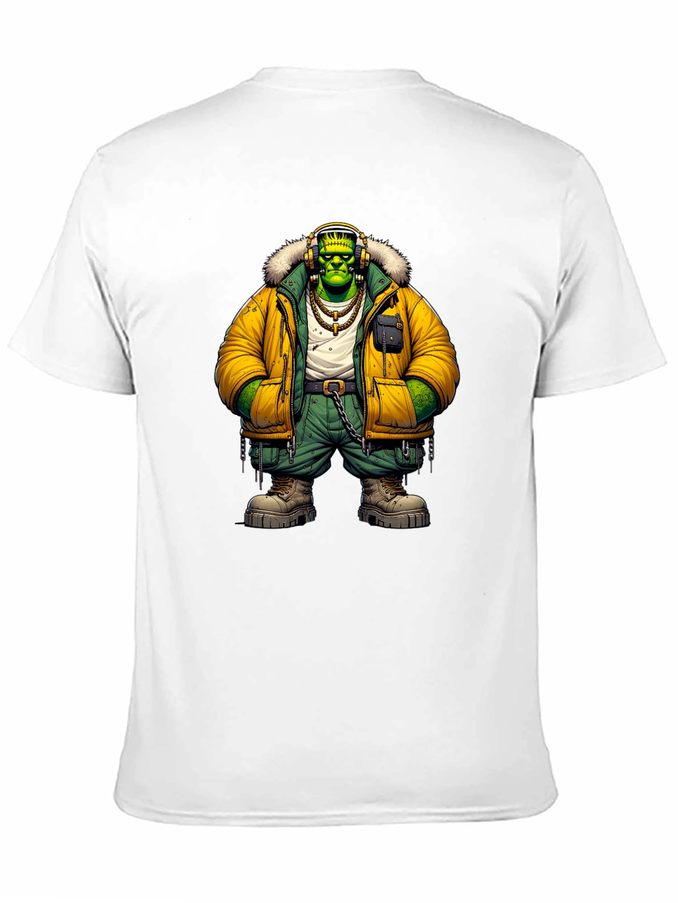 Frankenstein Graphic Tee - Urban Style