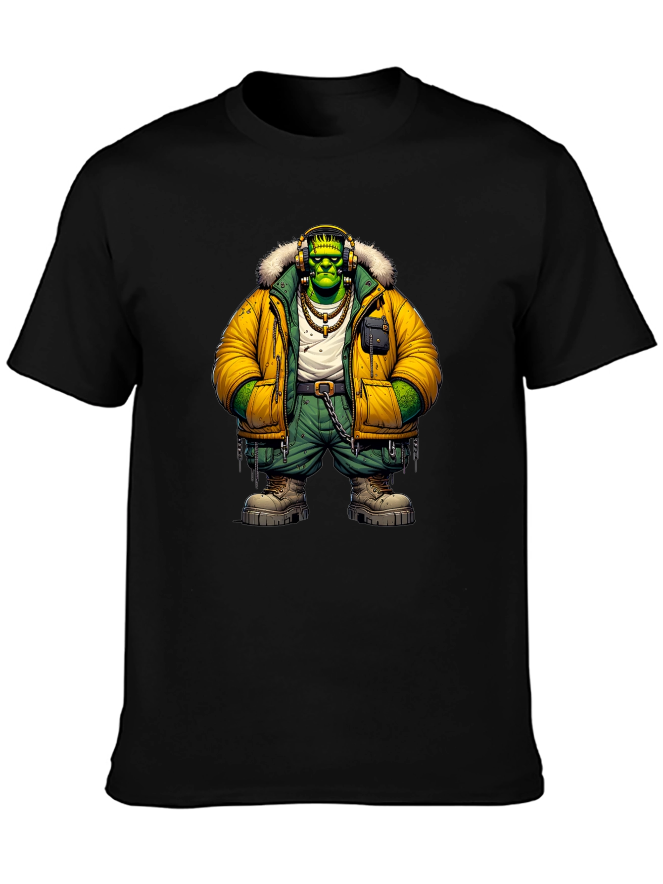 Frankenstein Graphic Tee - Urban Style