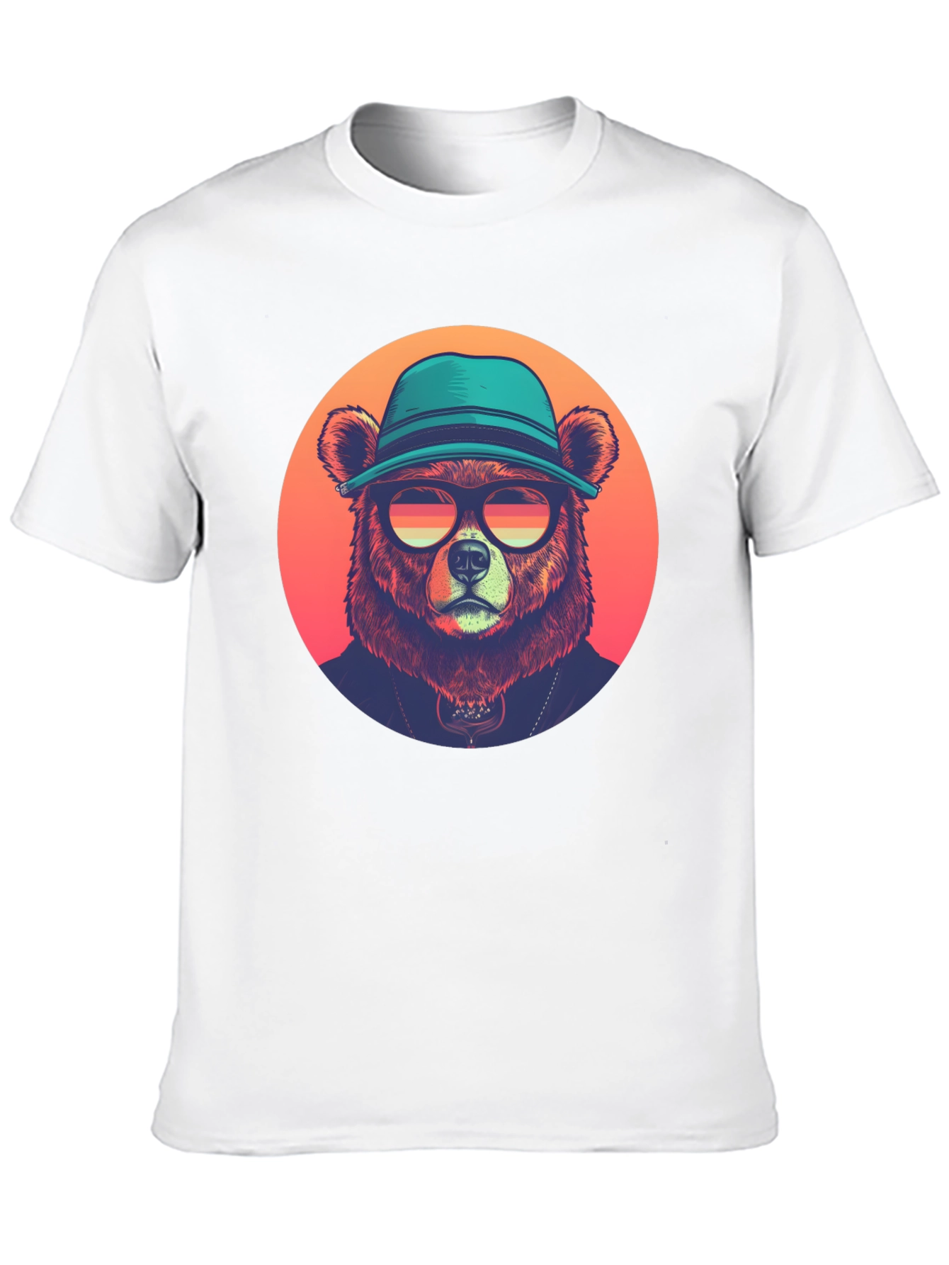 Cool Bear Graphic Tee - Retro Vibe