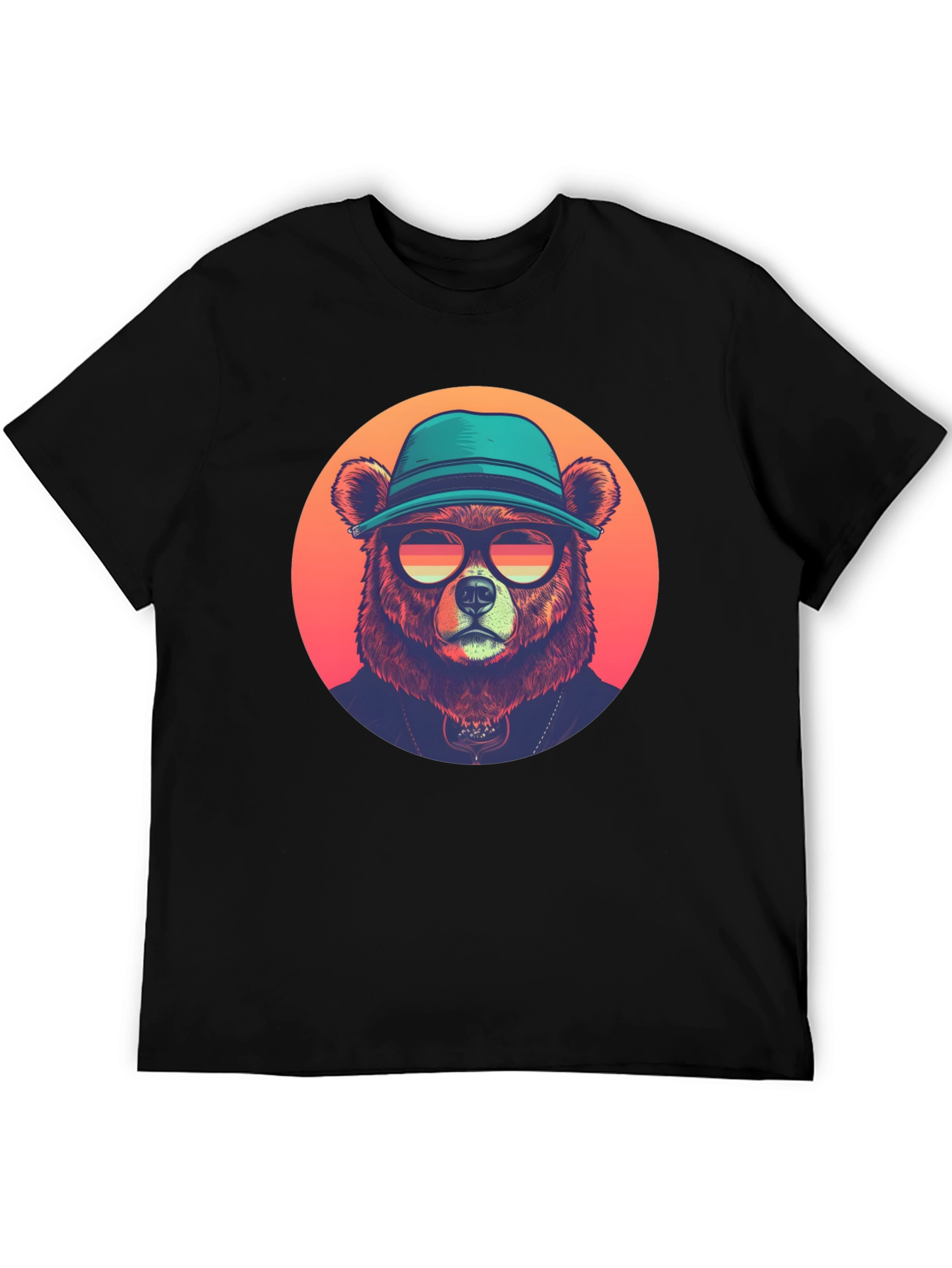 Cool Bear Graphic Tee - Retro Vibe