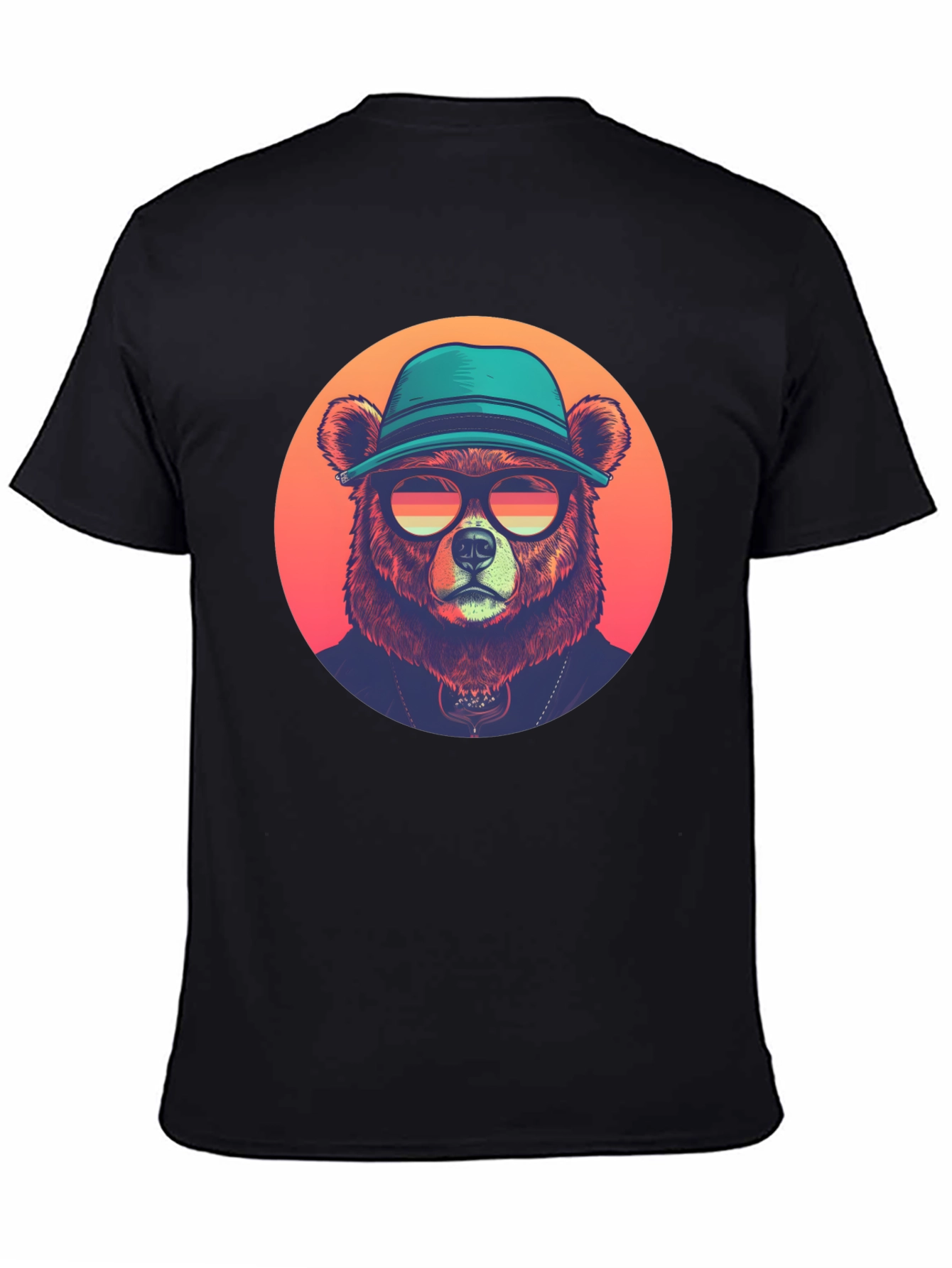 Cool Bear Graphic Tee - Retro Vibe