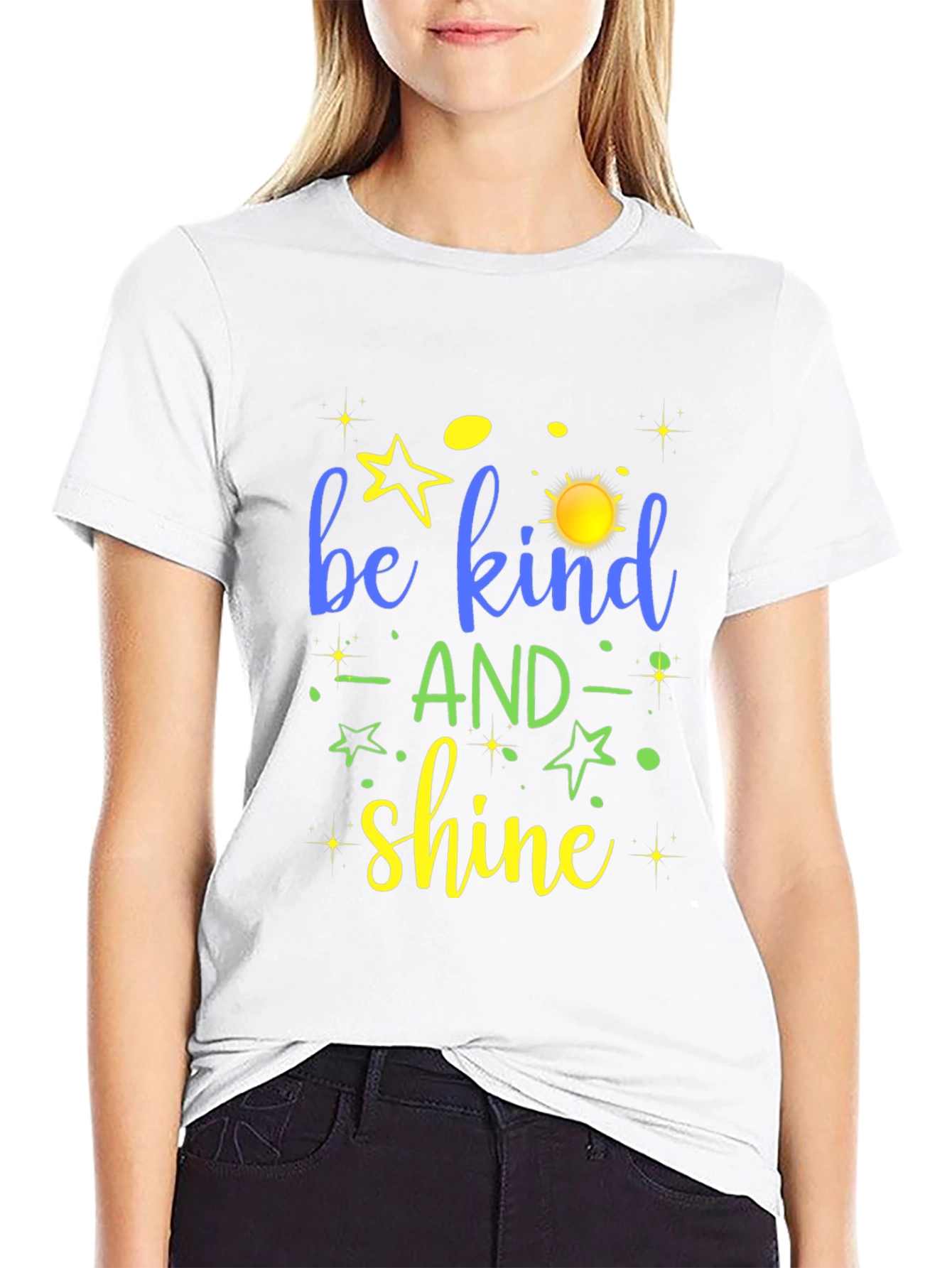 Be Kind and Shine Graphic T-Shirt