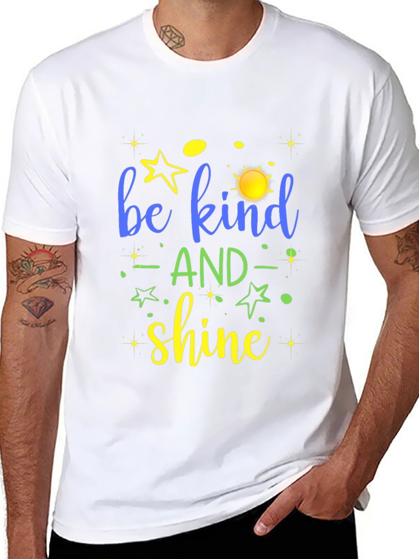 Be Kind and Shine Graphic T-Shirt