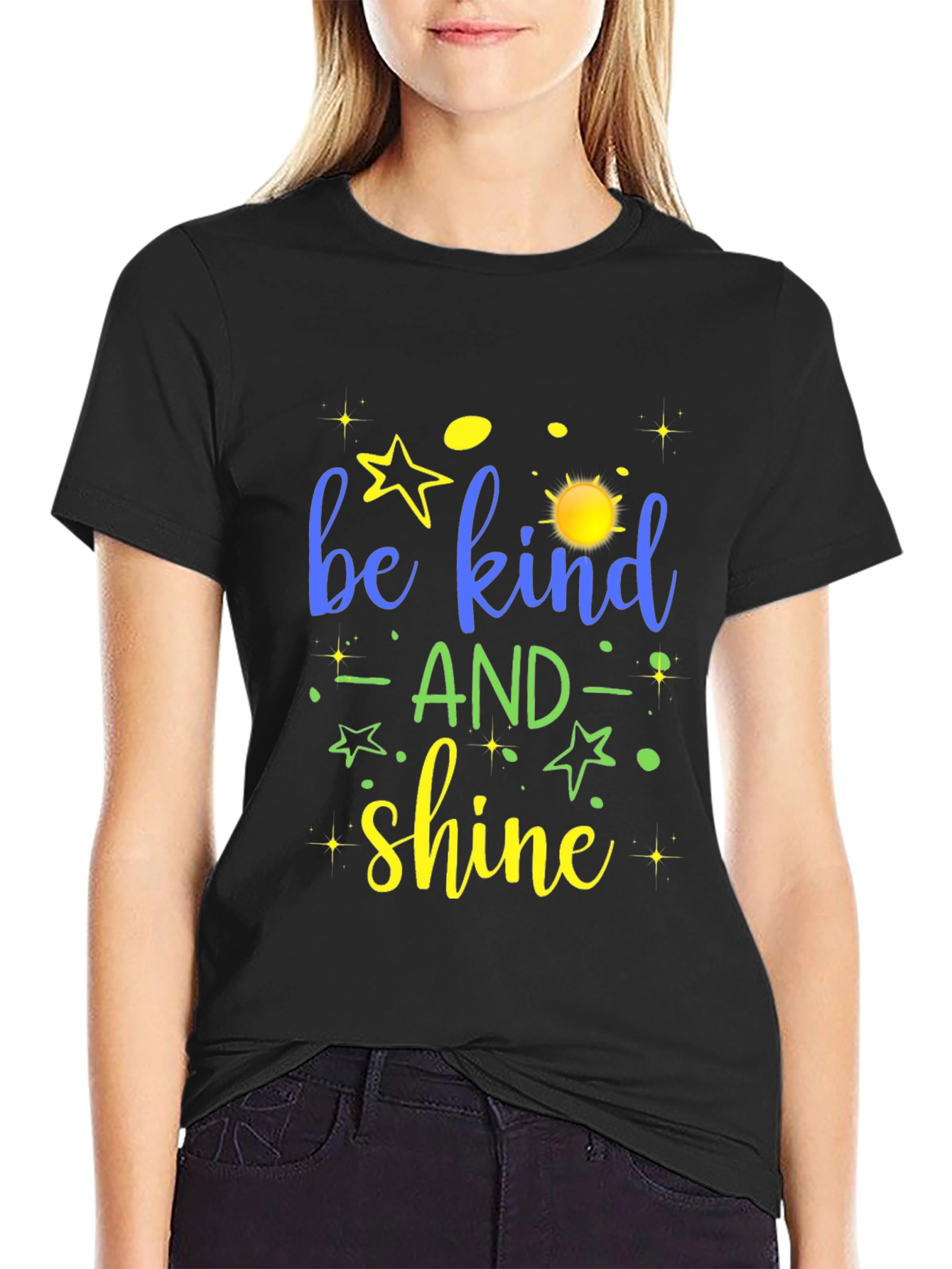 Be Kind and Shine Graphic T-Shirt