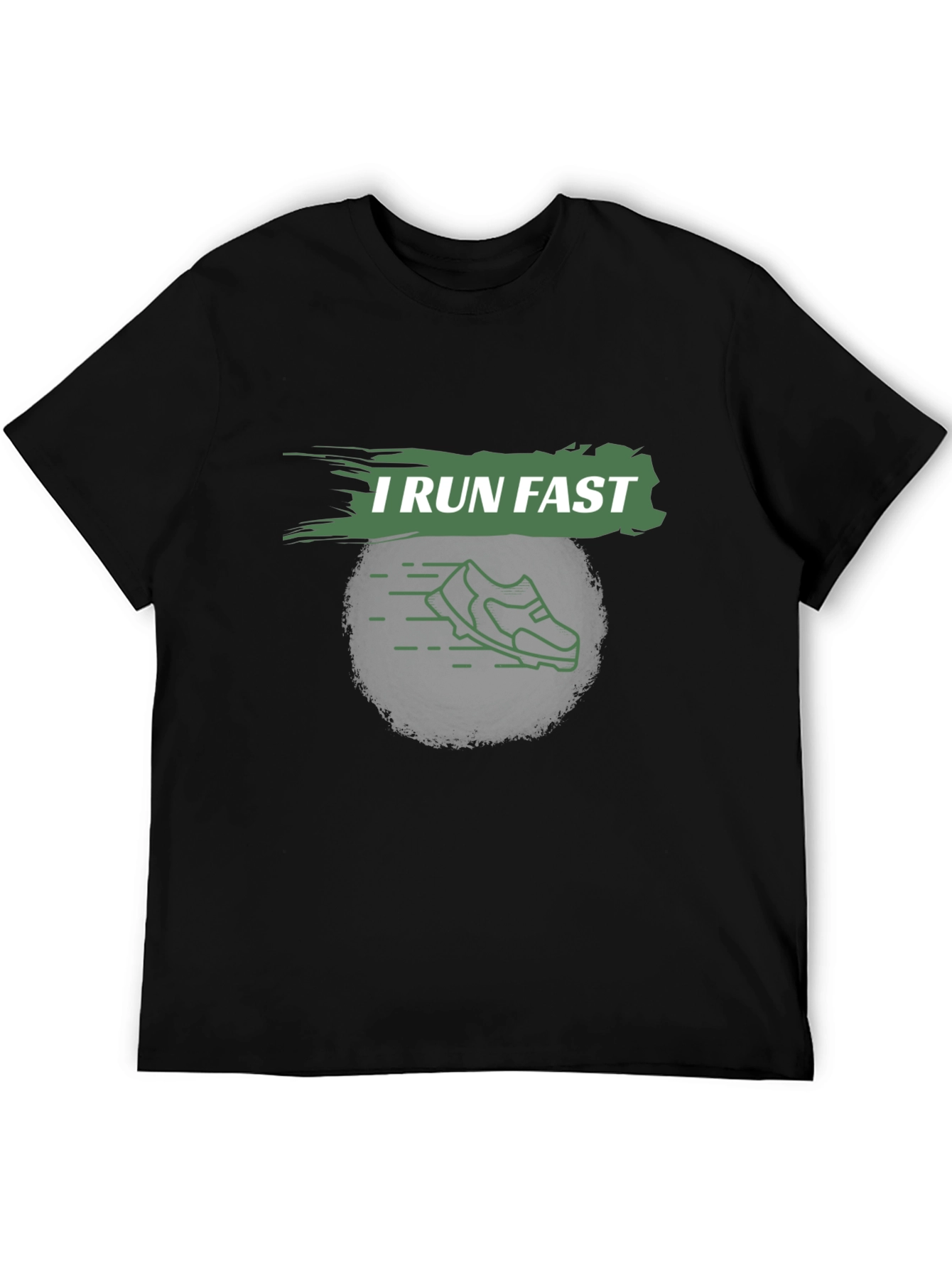 I Run Fast Graphic T-Shirt