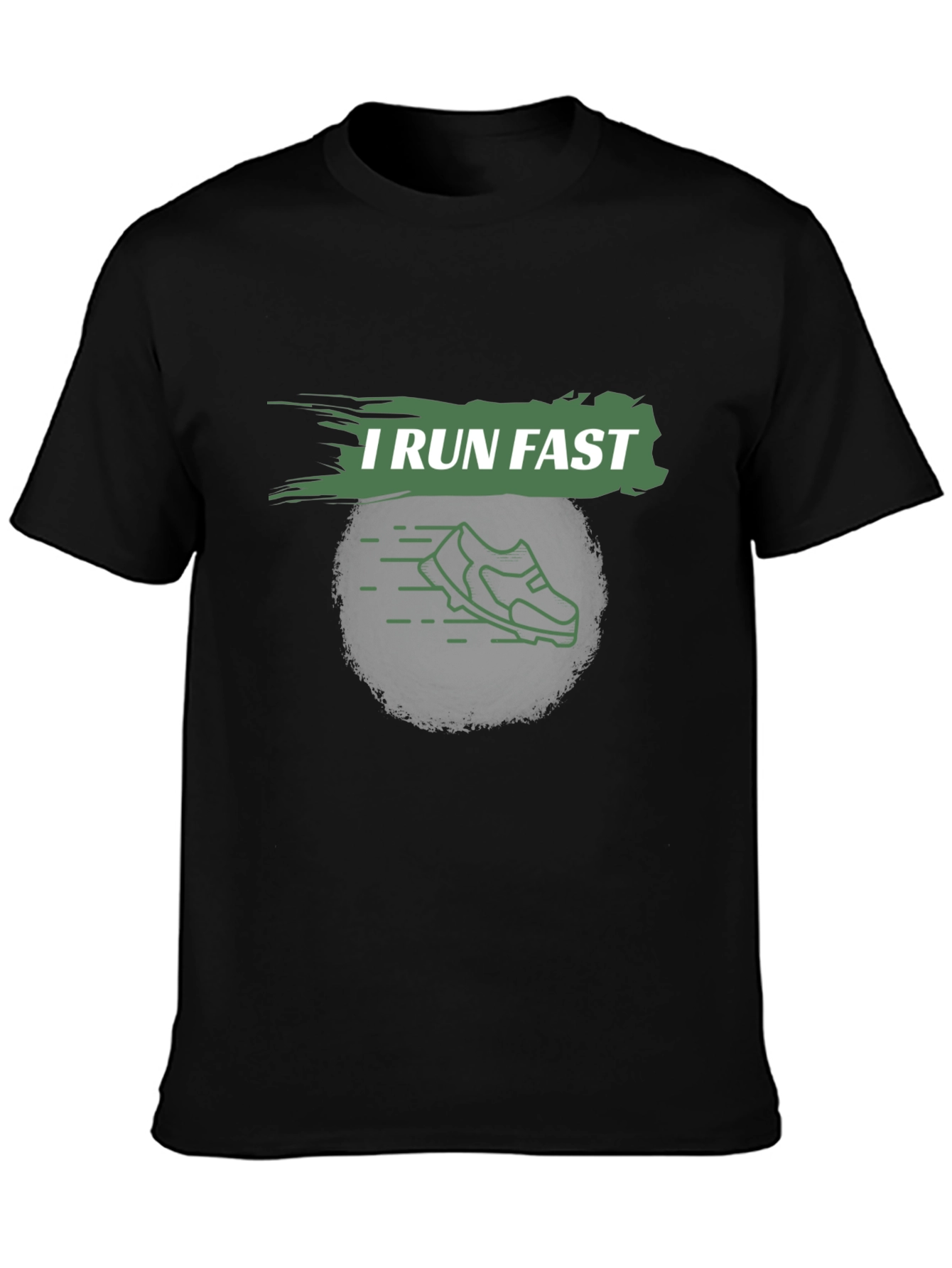 I Run Fast Graphic T-Shirt