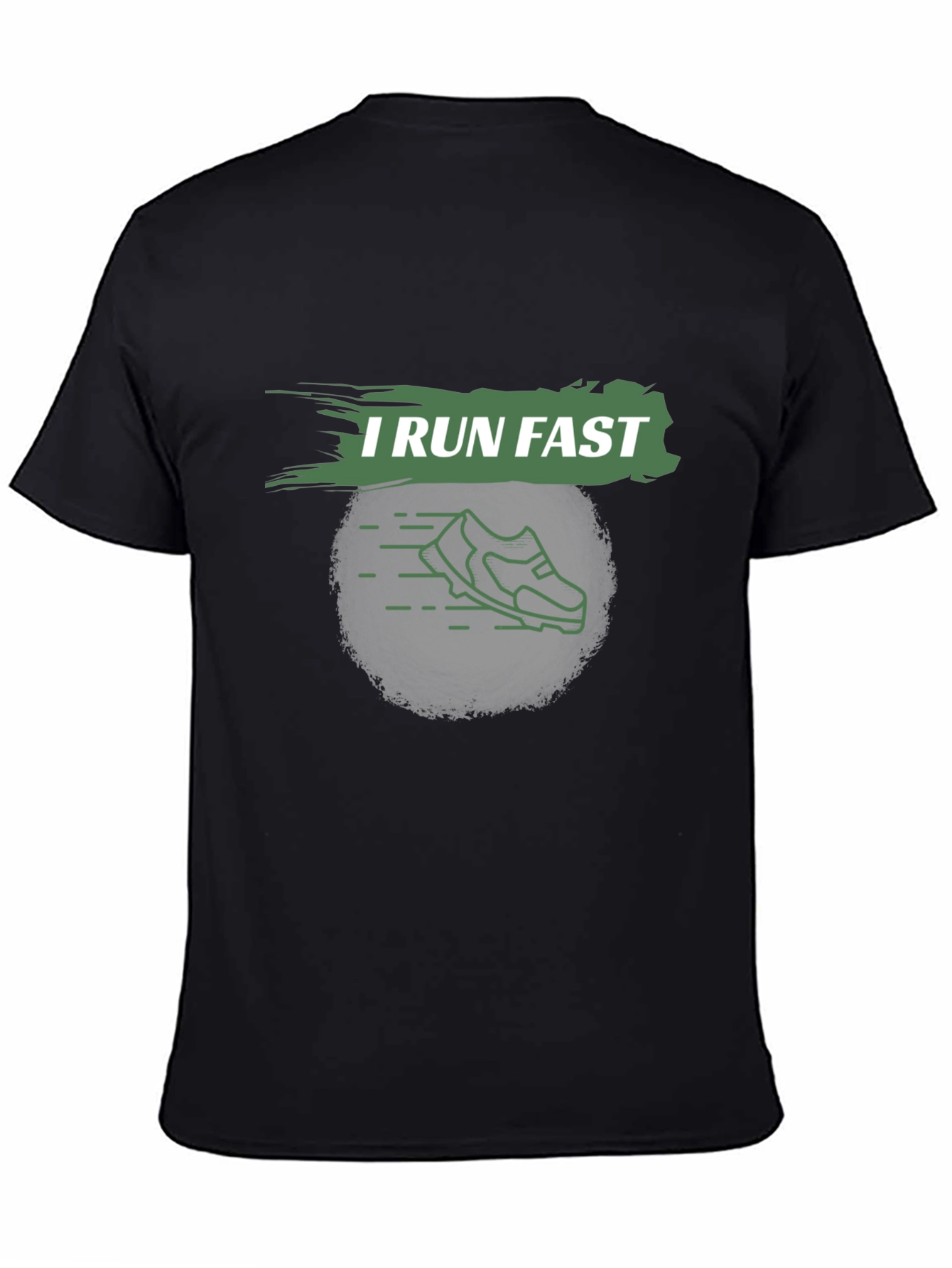 I Run Fast Graphic T-Shirt