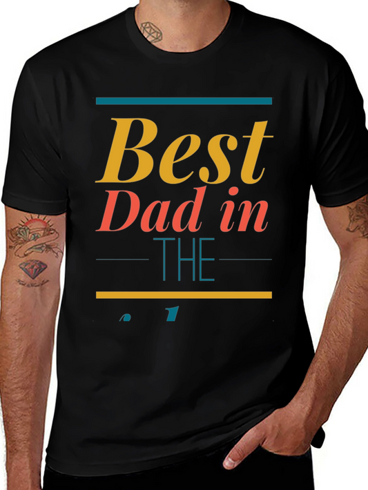 Best Dad in the Tee - Fathers Day Gift Idea