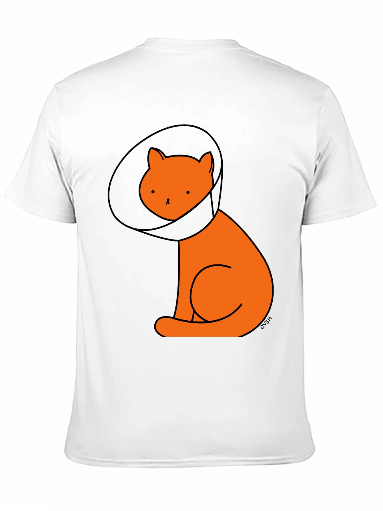 Cone Cat T-Shirt - Unisex Black Tee