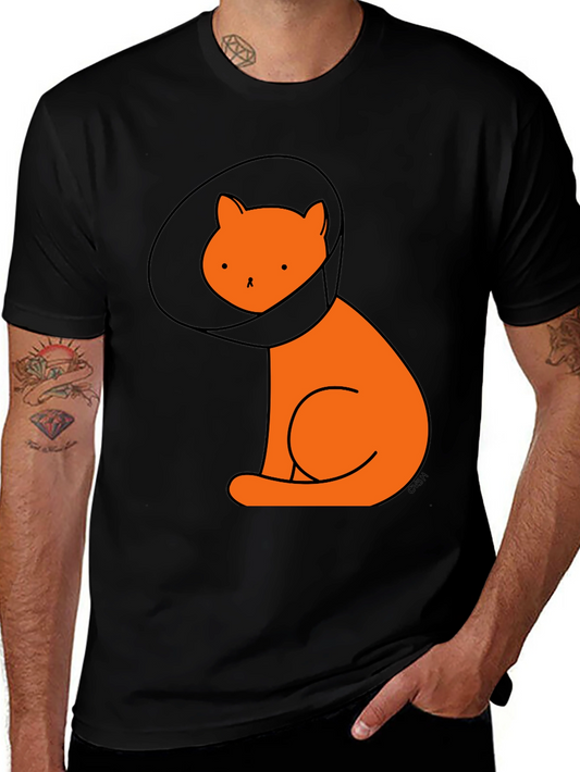 Cone Cat T-Shirt - Unisex Black Tee