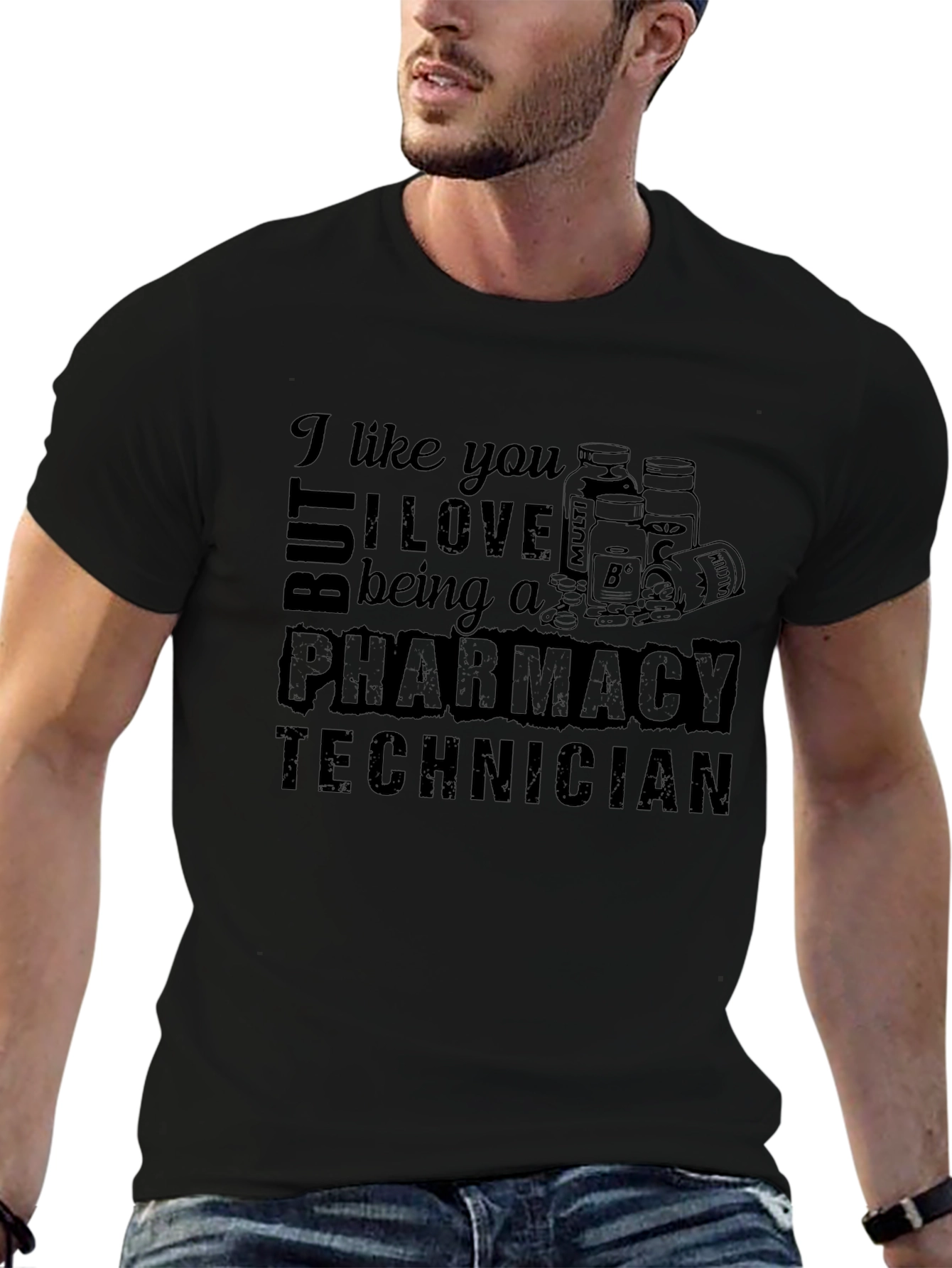Pharmacy Technician T-Shirt - Love My Job!