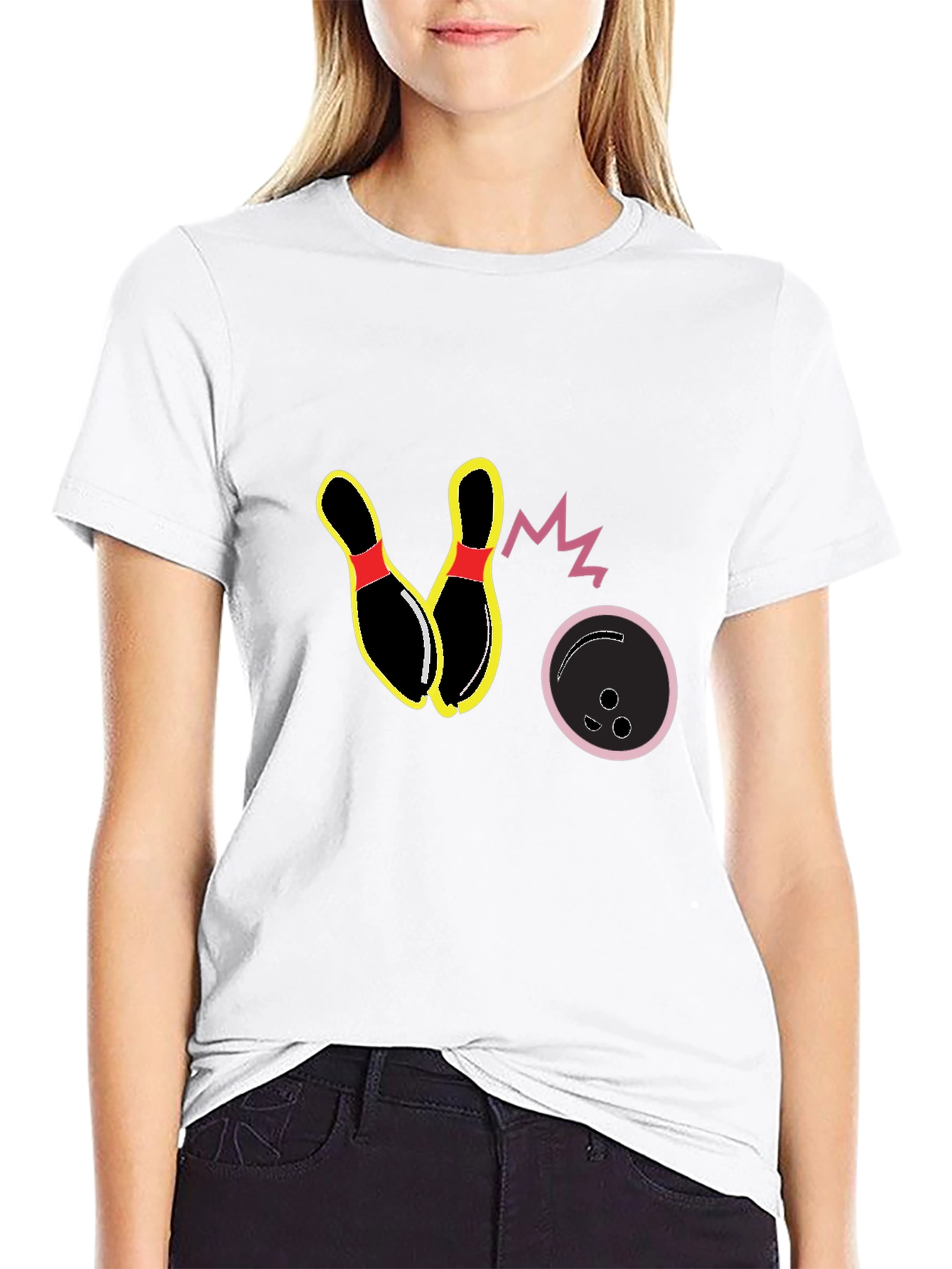 Bowling Strike Graphic T-Shirt
