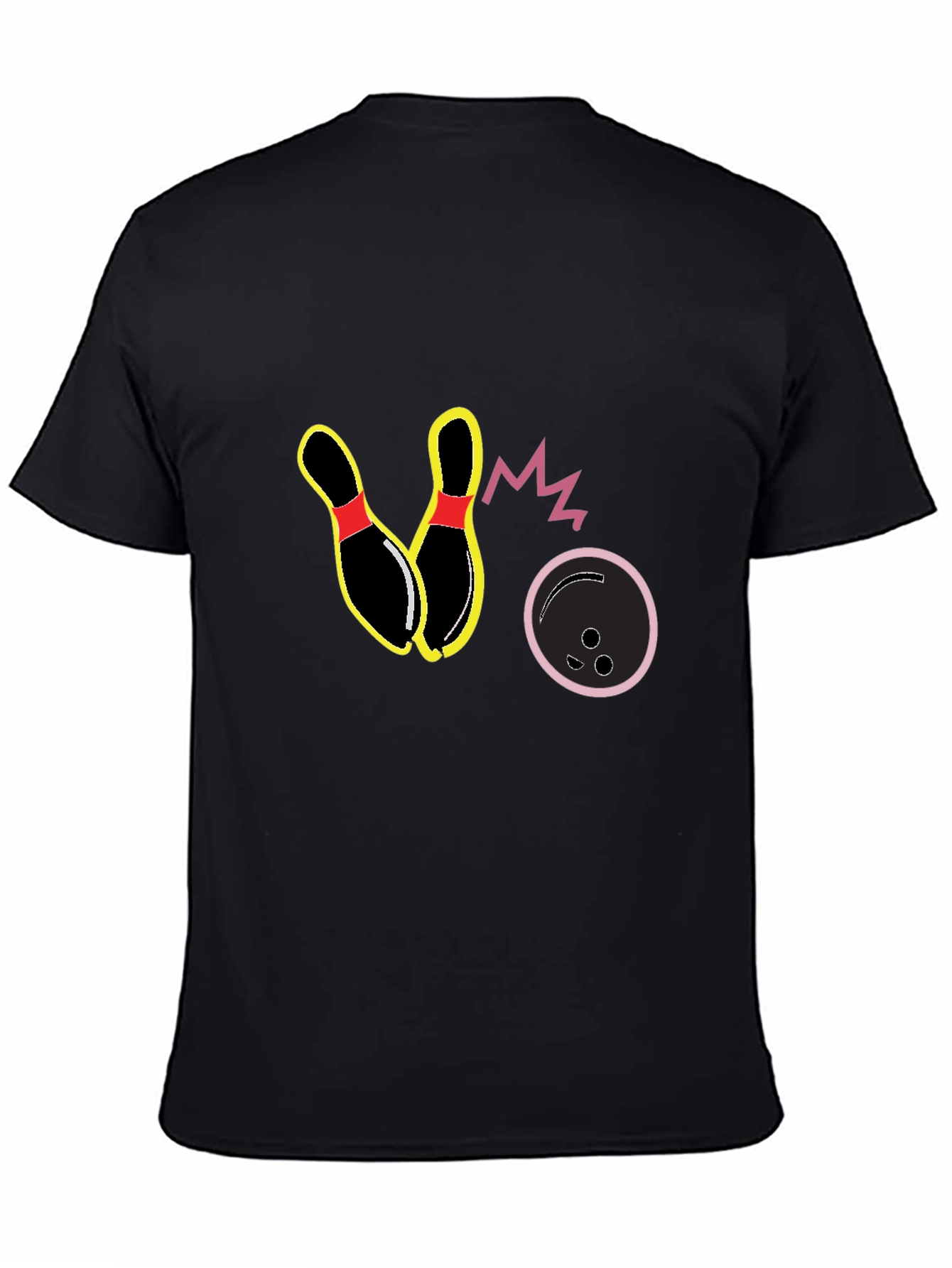 Bowling Strike Graphic T-Shirt