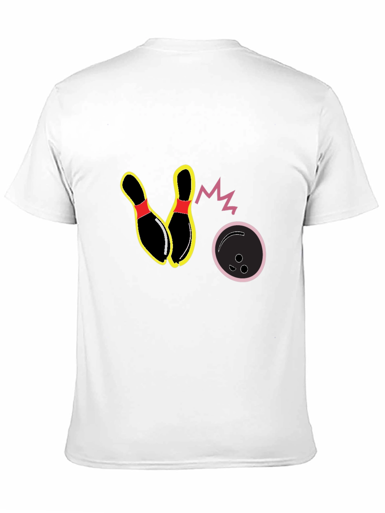 Bowling Strike Graphic T-Shirt