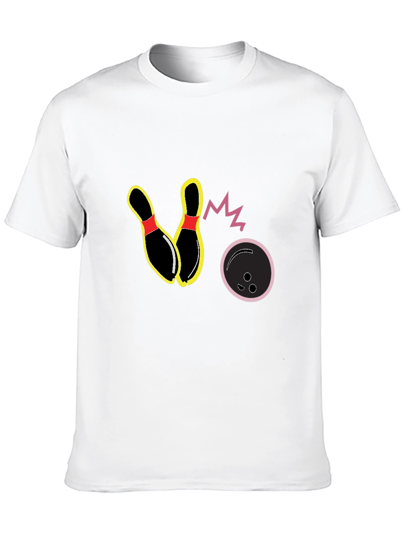 Bowling Strike Graphic T-Shirt