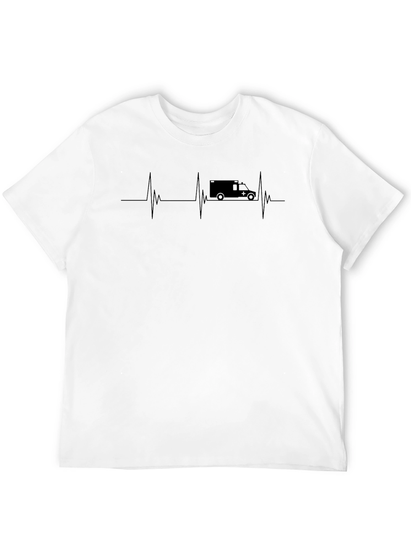 Ambulance Heartbeat T-Shirt - Emergency Medical Services