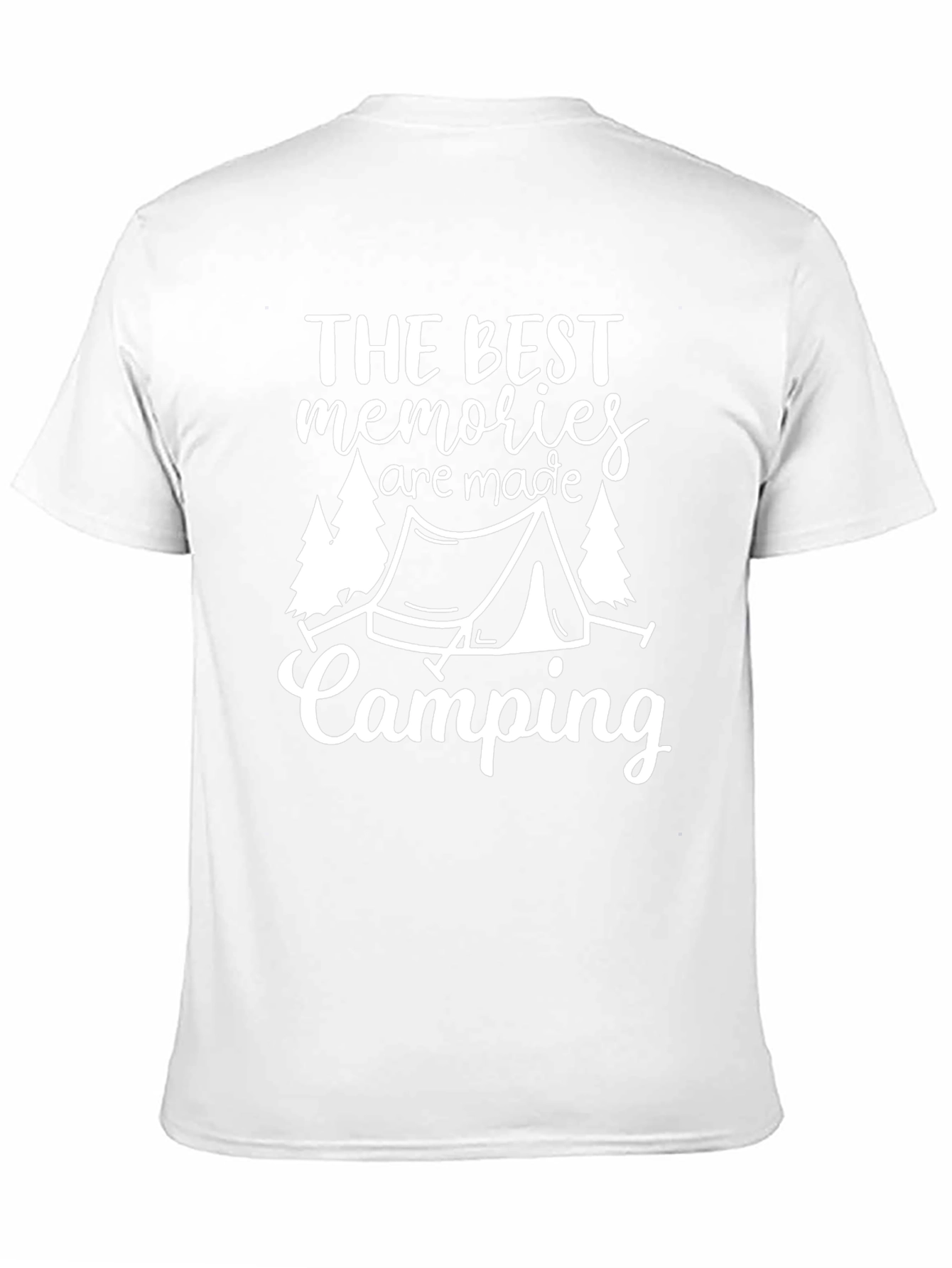 Camping Memories Graphic Tee - Black Unisex T-Shirt