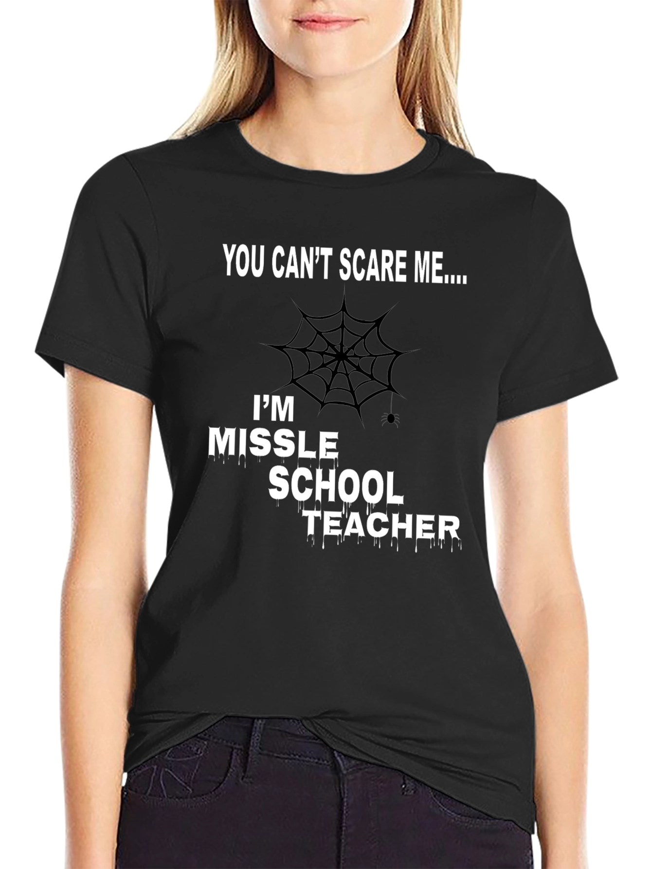 Middle School Teacher Halloween T-Shirt