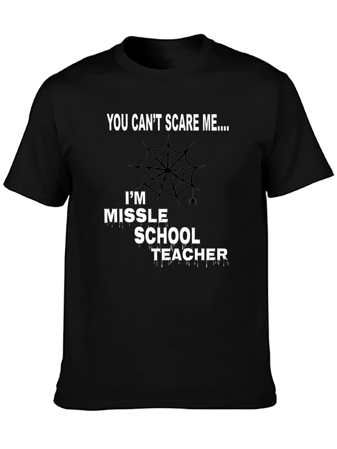 Middle School Teacher Halloween T-Shirt