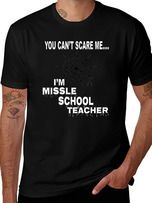 Middle School Teacher Halloween T-Shirt