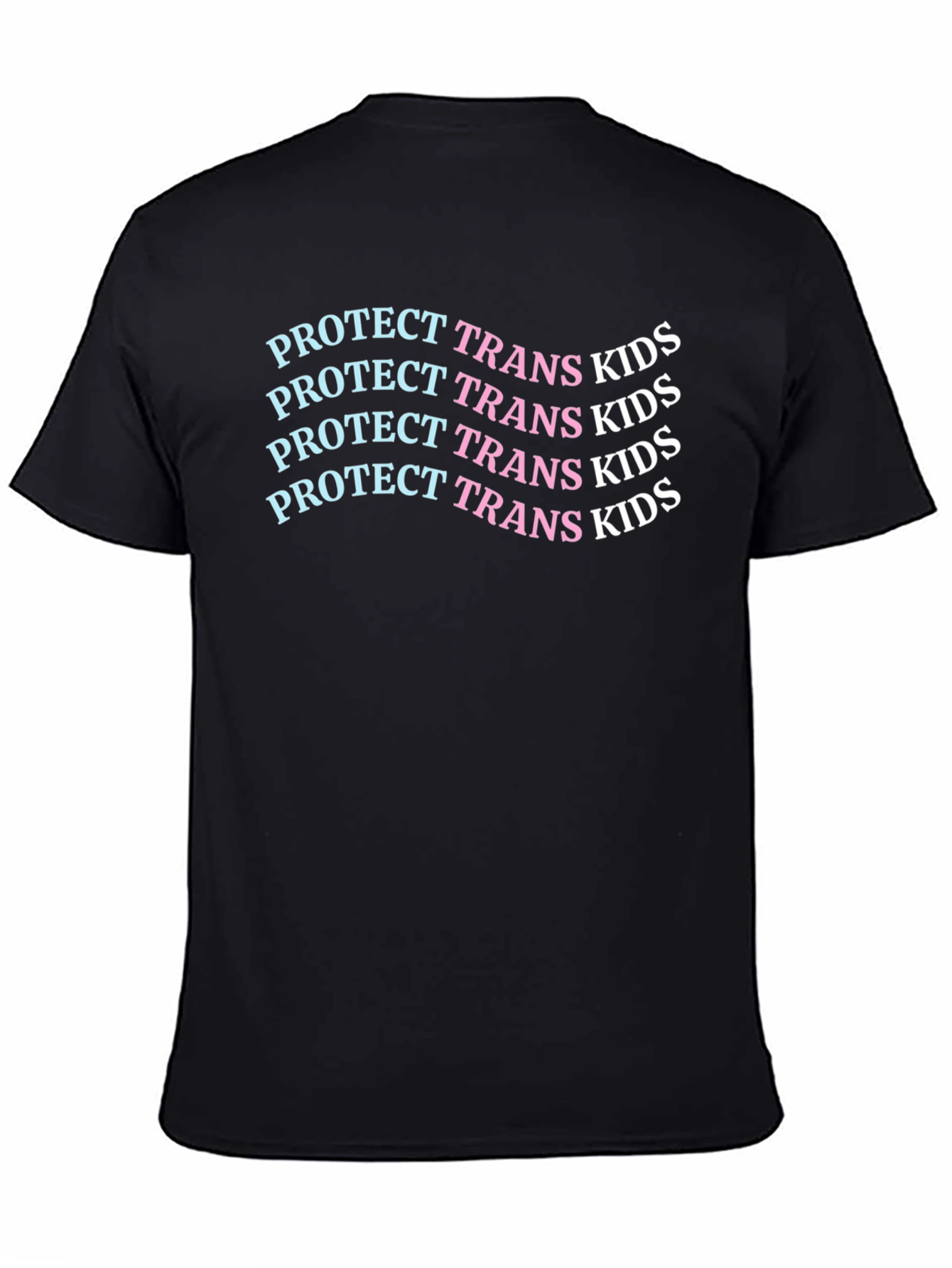 Protect Trans Kids Black Graphic Tee