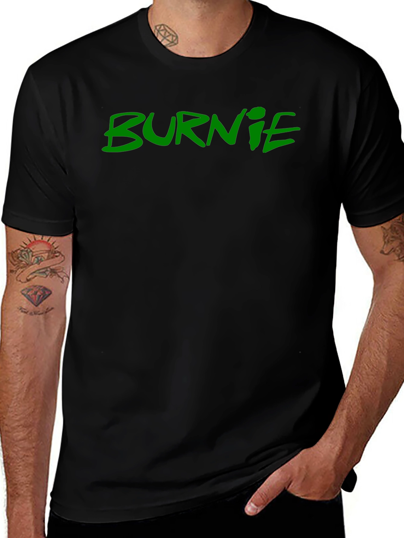 Burnie Graphic T-Shirt - Black