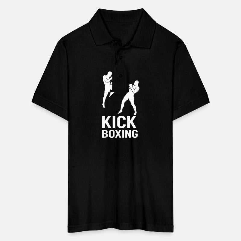 Kickboxing Fighters Silhouette