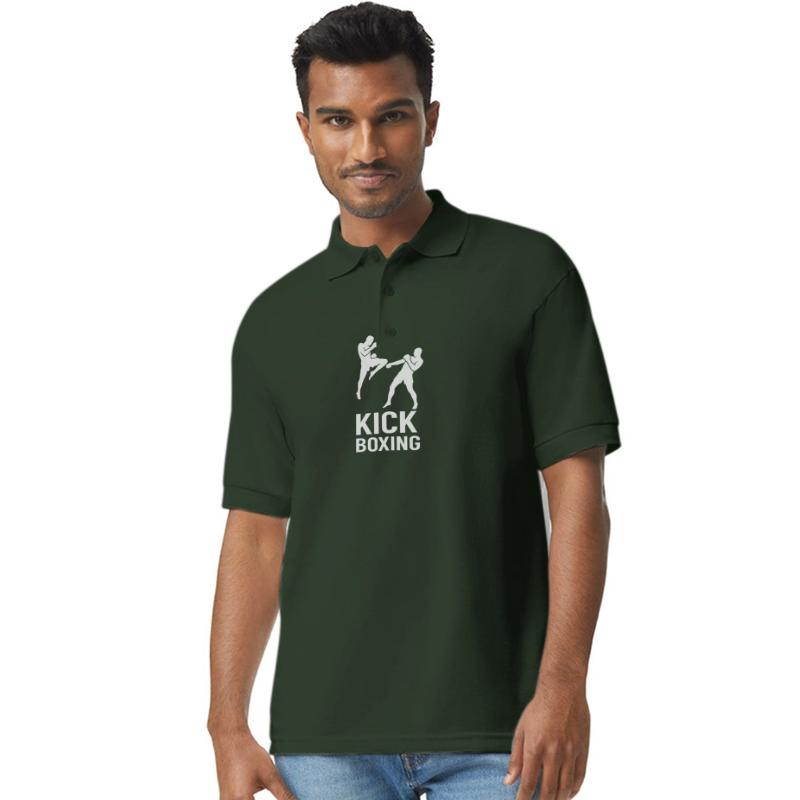 Kickboxing Fighters Silhouette