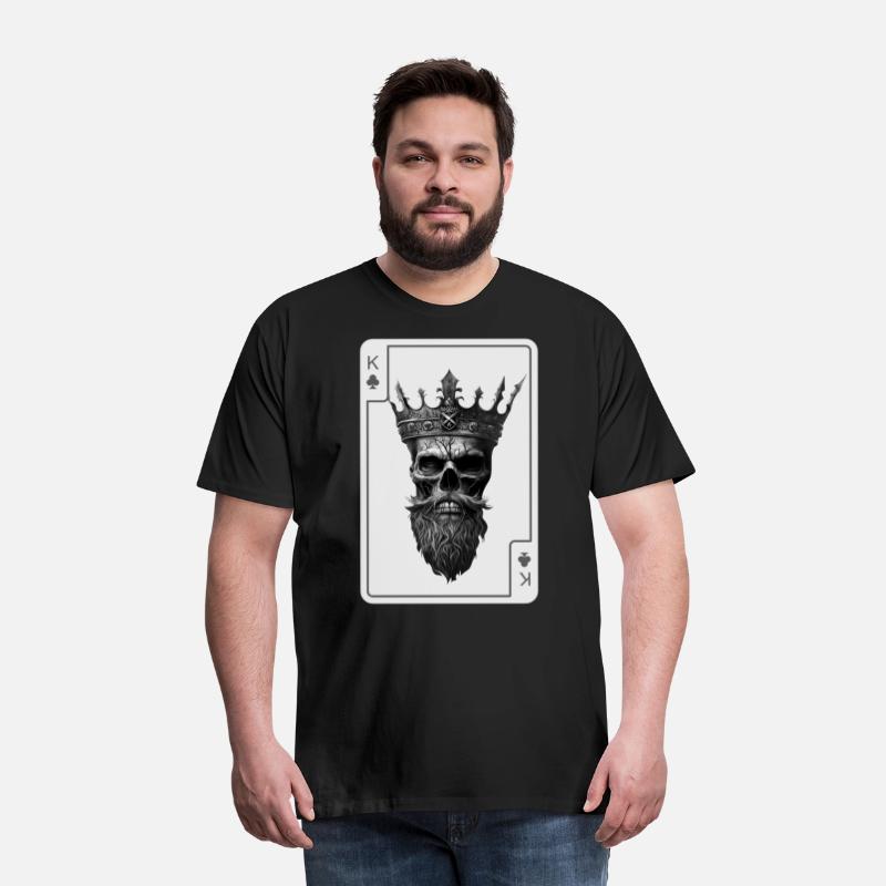 King Spades Halloween Creepy Gothic Poker