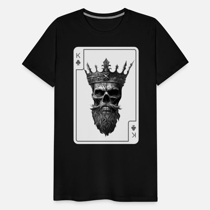 King Spades Halloween Creepy Gothic Poker