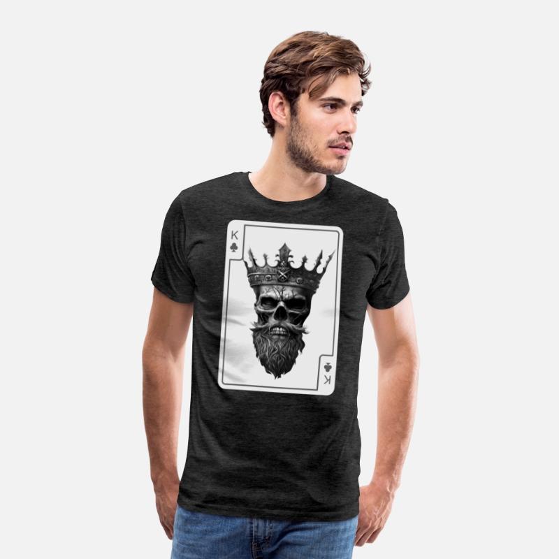 King Spades Halloween Creepy Gothic Poker