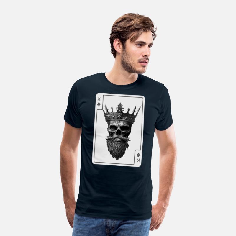 King Spades Halloween Creepy Gothic Poker