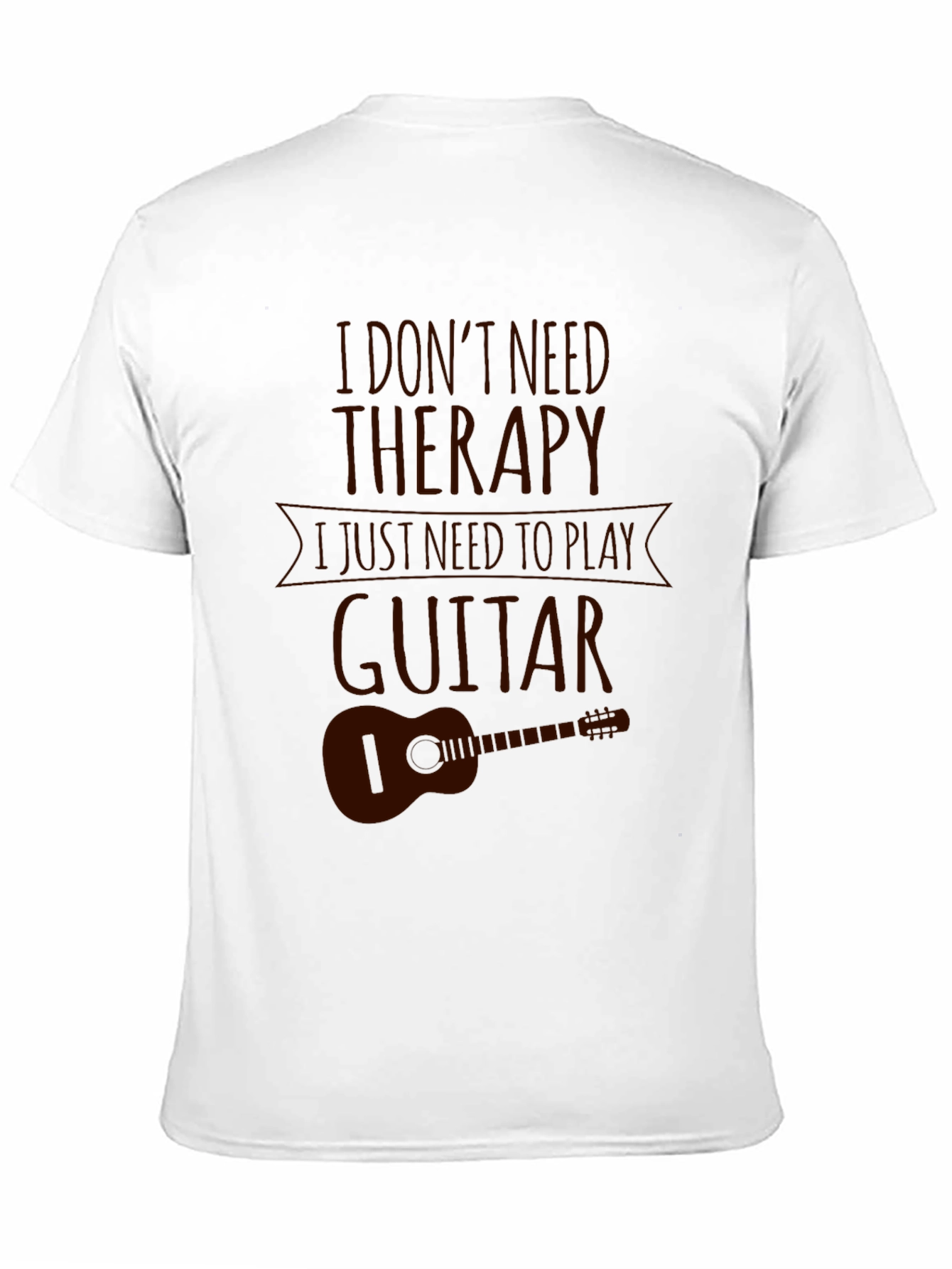I Dont Need Therapy Guitar Graphic T-Shirt