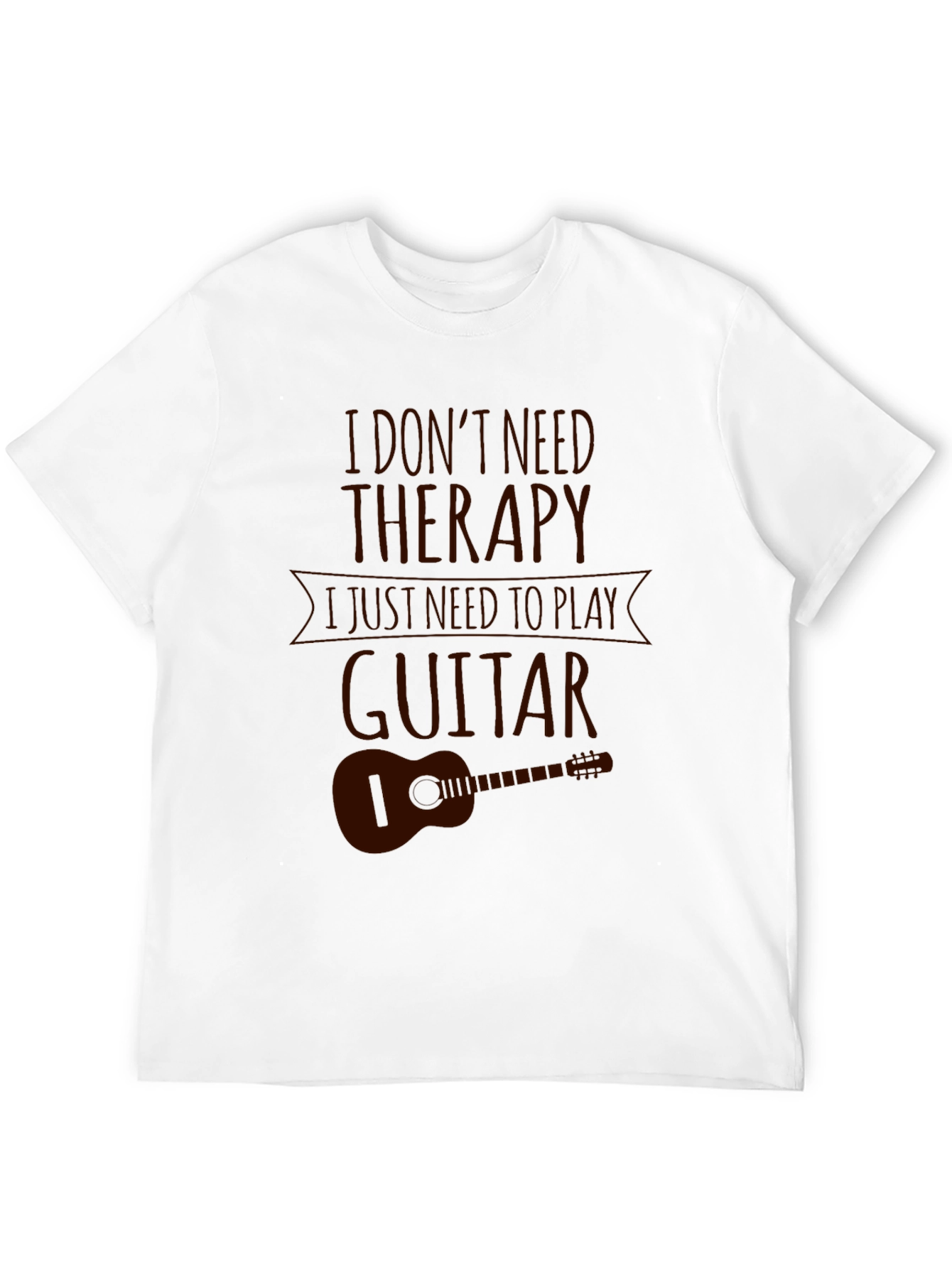 I Dont Need Therapy Guitar Graphic T-Shirt