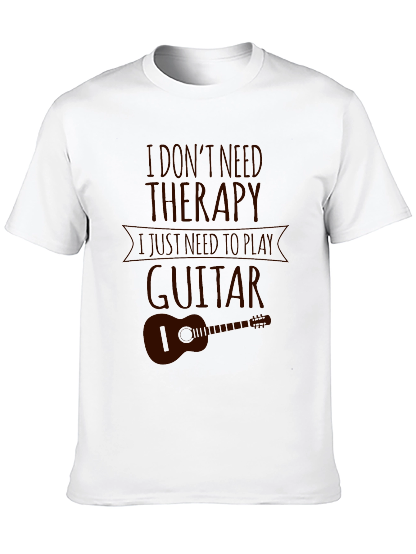 I Dont Need Therapy Guitar Graphic T-Shirt