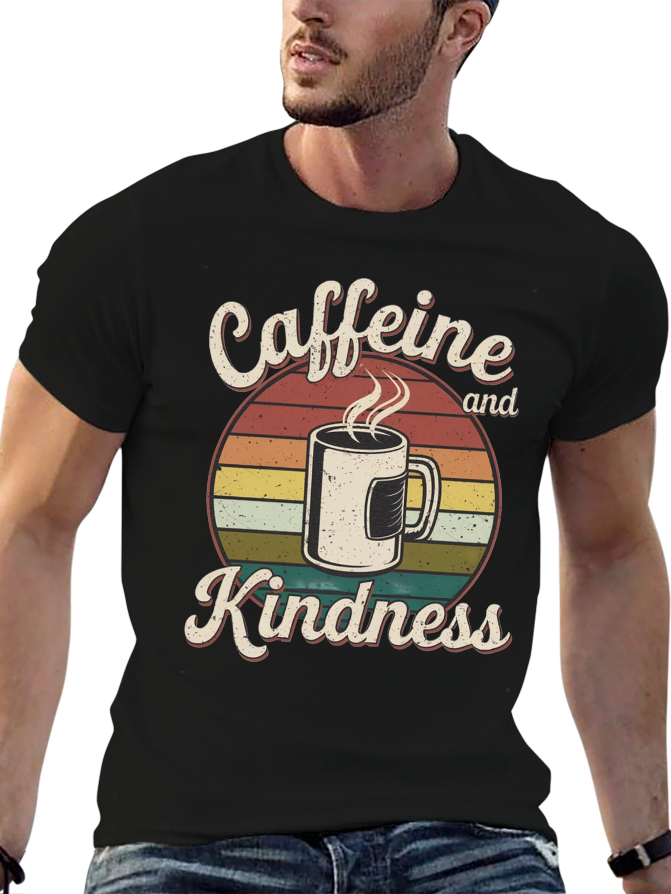 Caffeine & Kindness Graphic Tee
