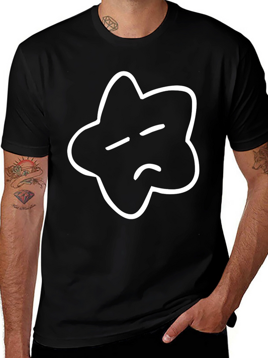 Sad Cloud Black T-Shirt - Stylish Unisex Tee