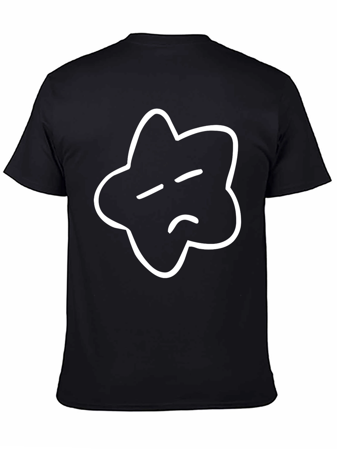 Sad Cloud Black T-Shirt - Stylish Unisex Tee