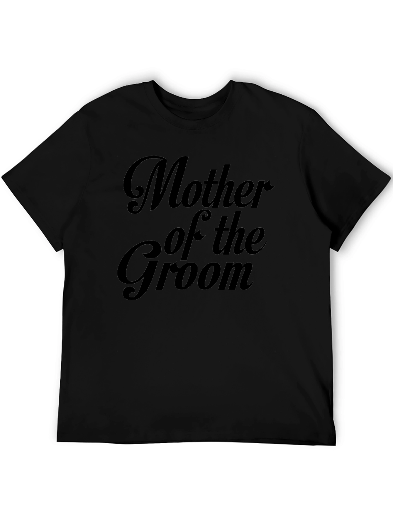 Mother of the Groom T-Shirt - Black