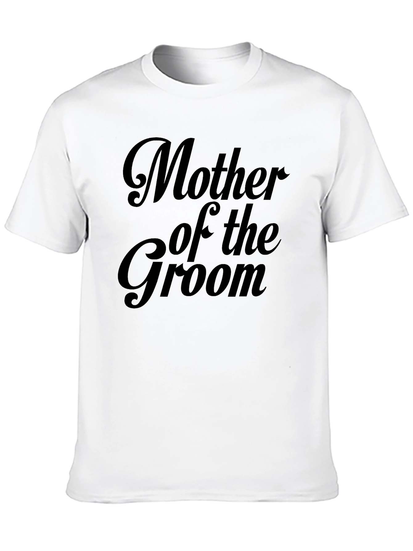 Mother of the Groom T-Shirt - Black