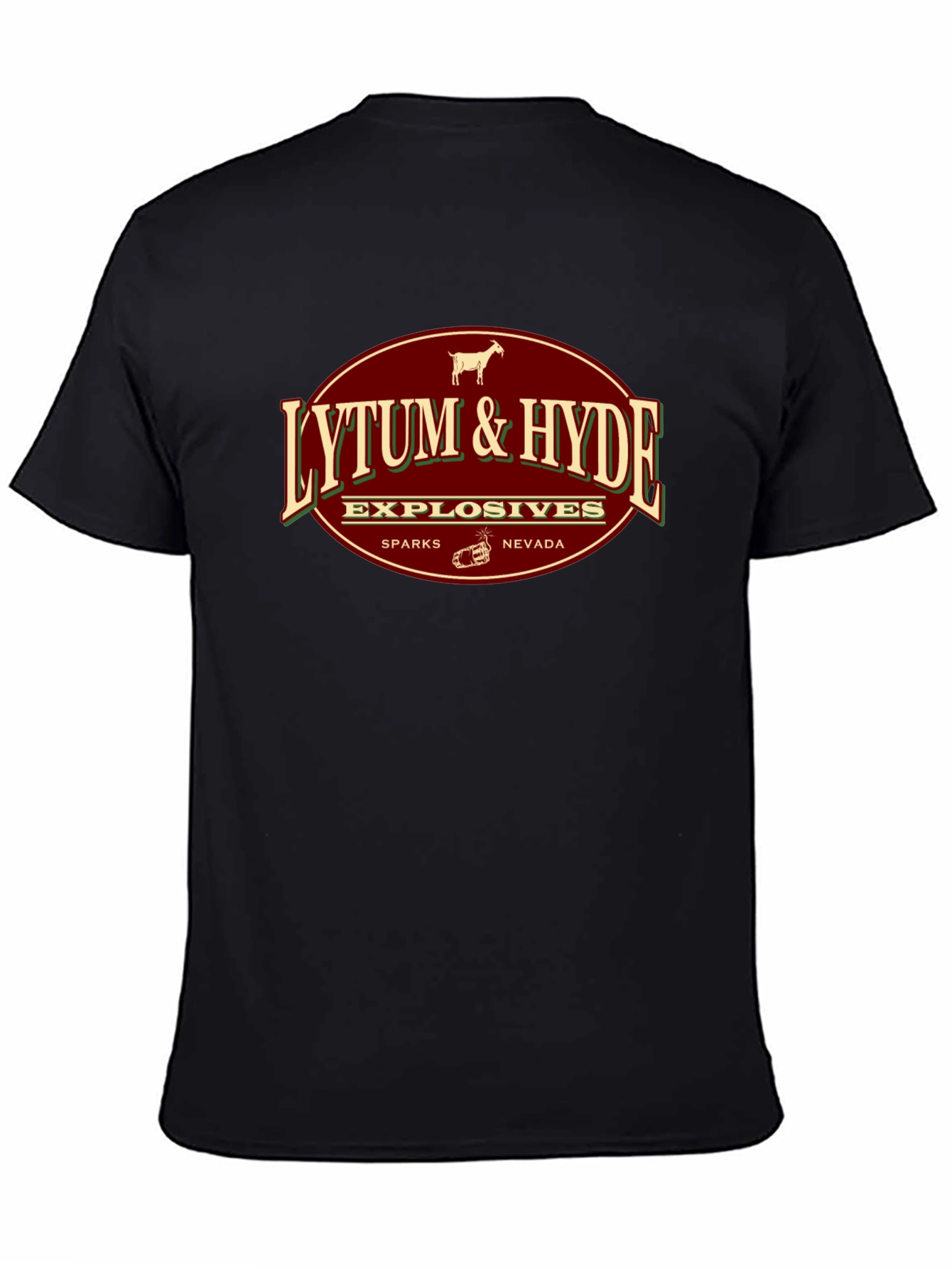 Lytum & Hyde Explosives Black T-Shirt