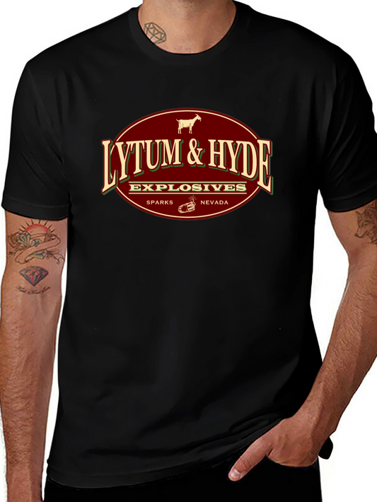 Lytum & Hyde Explosives Black T-Shirt