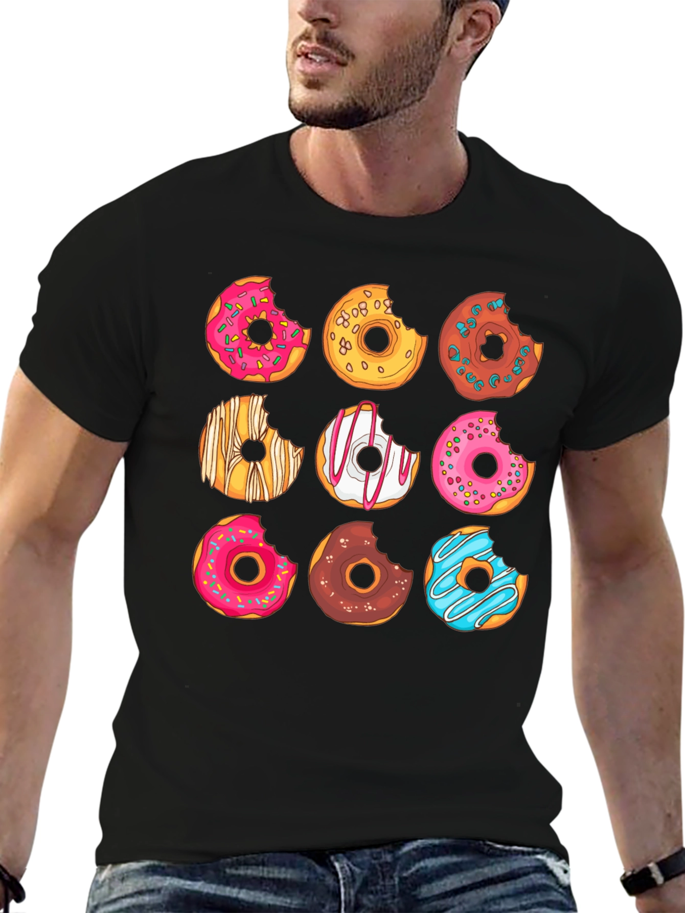 Donut Delight T-Shirt - Sweet Treat Fashion