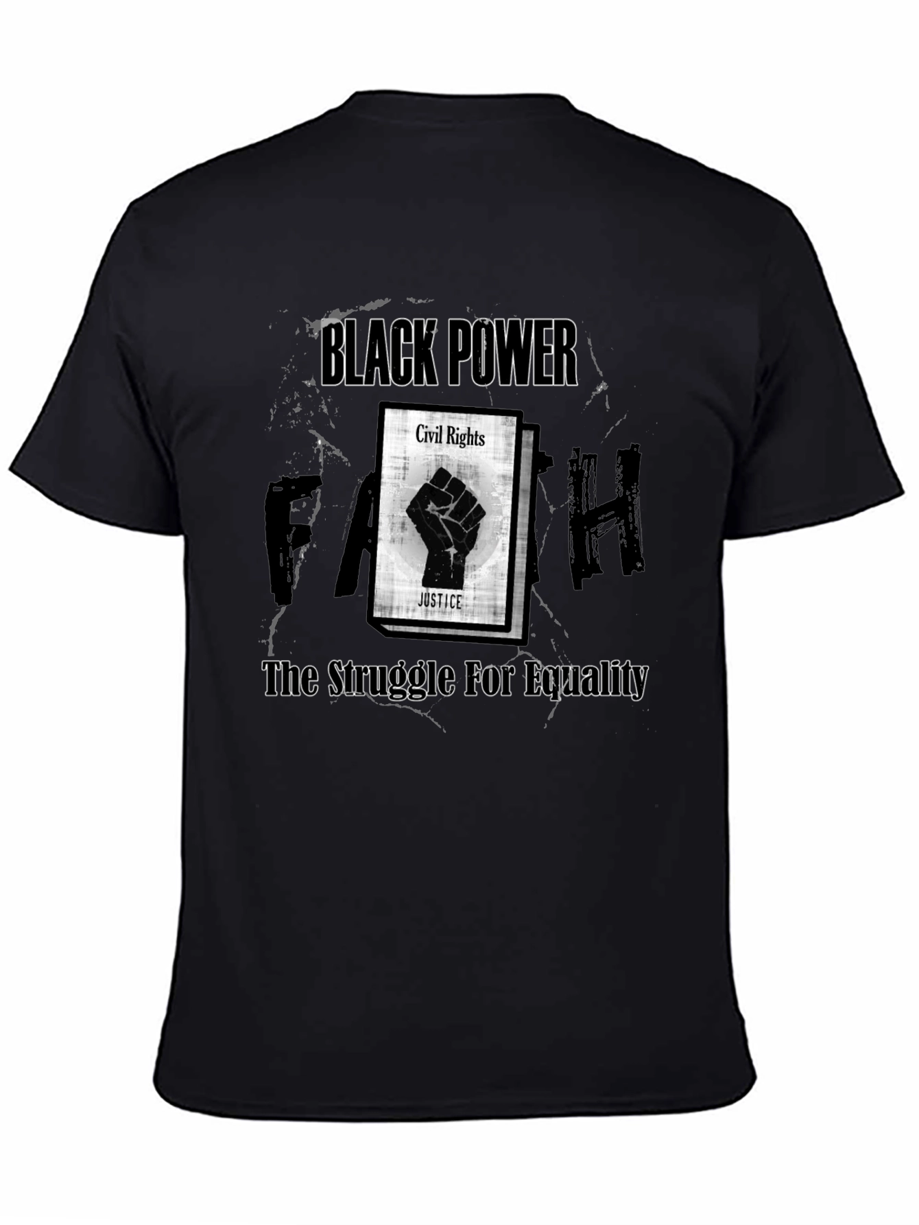 Black Power Civil Rights Equality Graphic T-Shirt