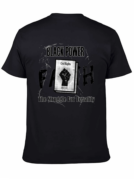 Black Power Civil Rights Equality Graphic T-Shirt