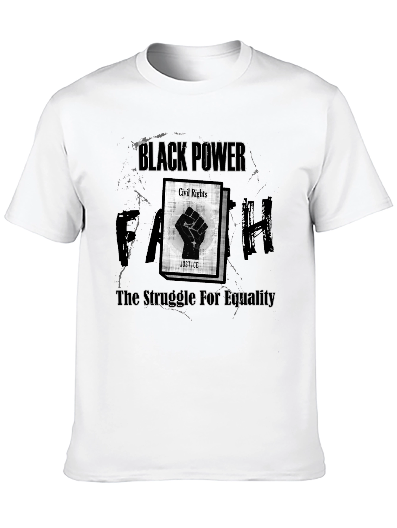 Black Power Civil Rights Equality Graphic T-Shirt