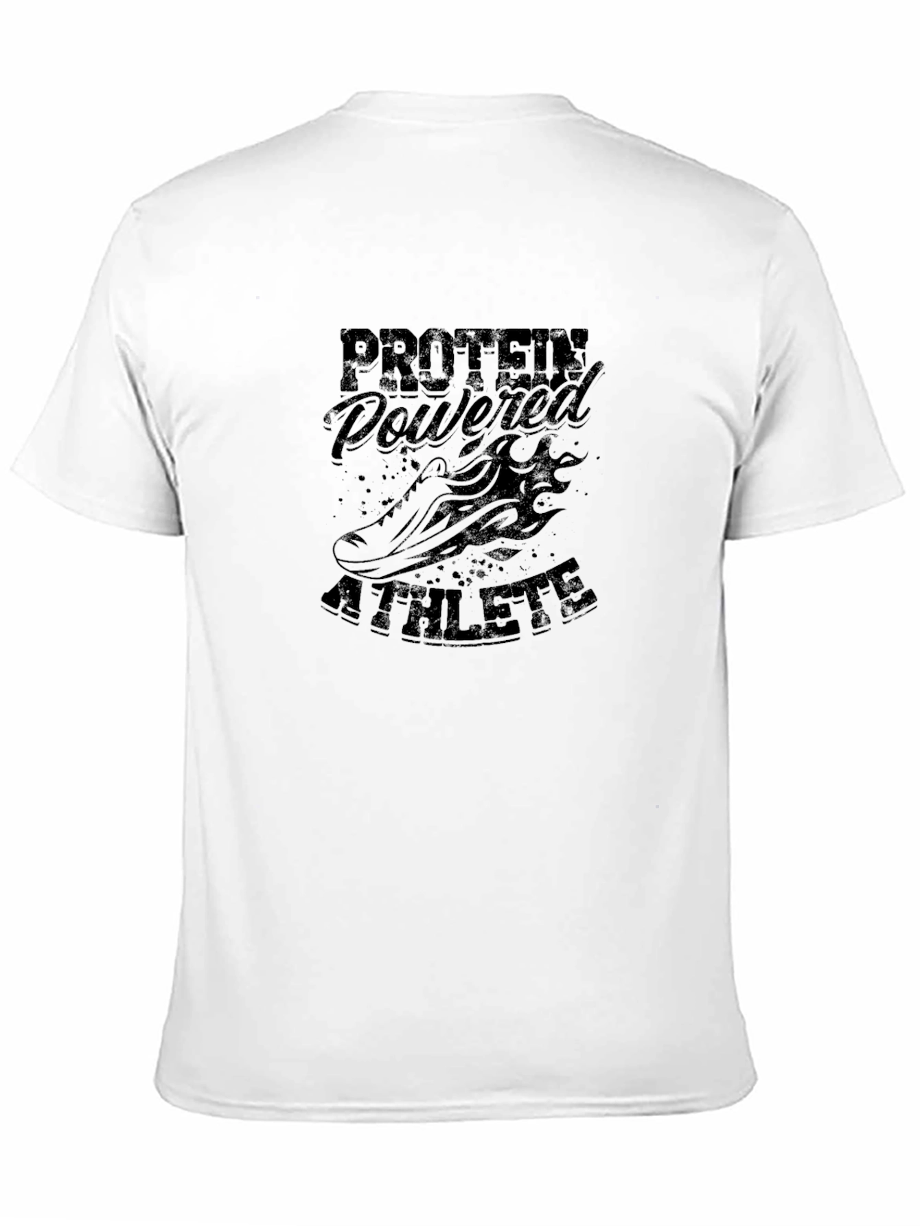 Protein Powered Athlete Black T-Shirt