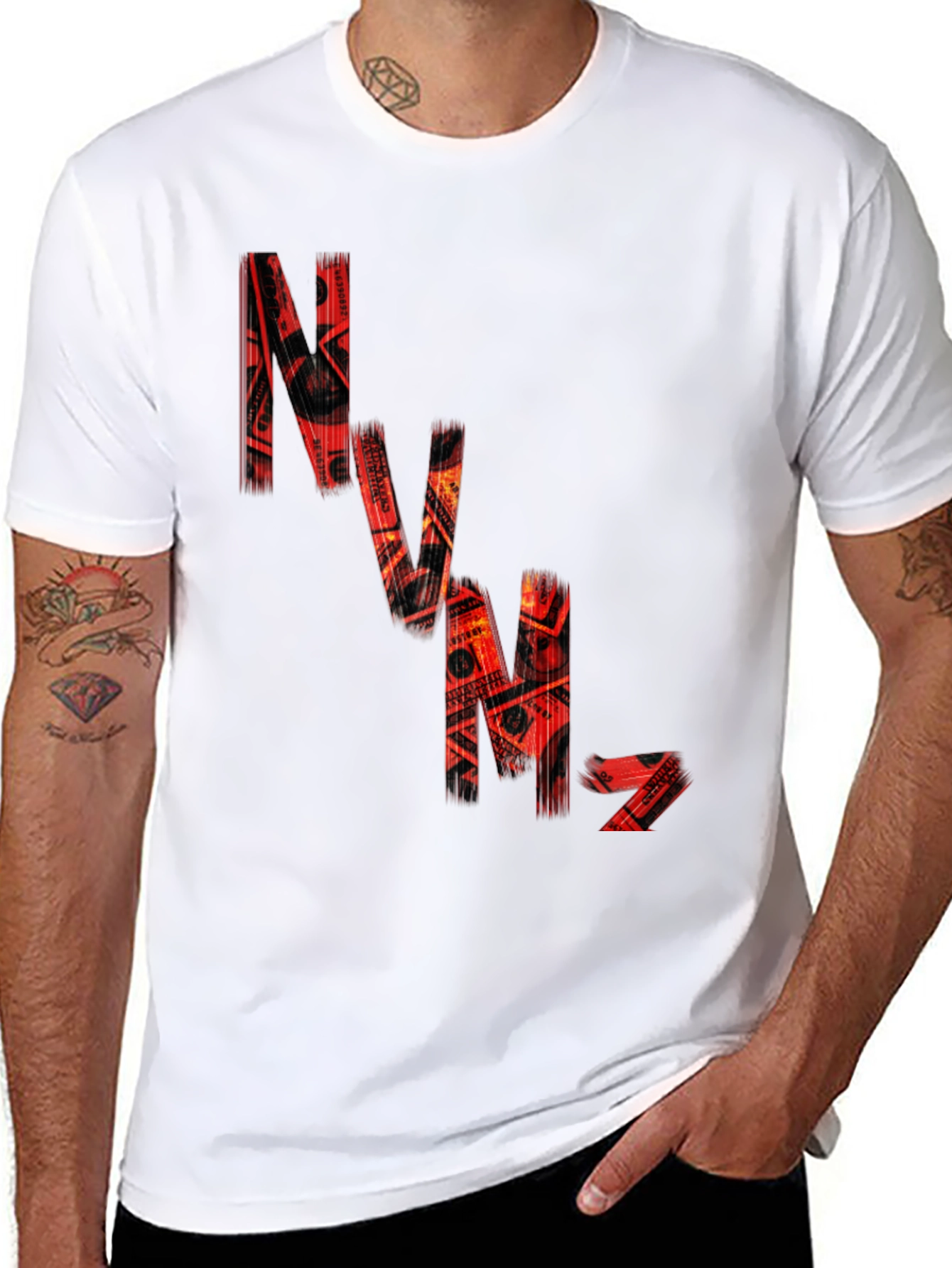Money Graphic T-Shirt - Unique Design