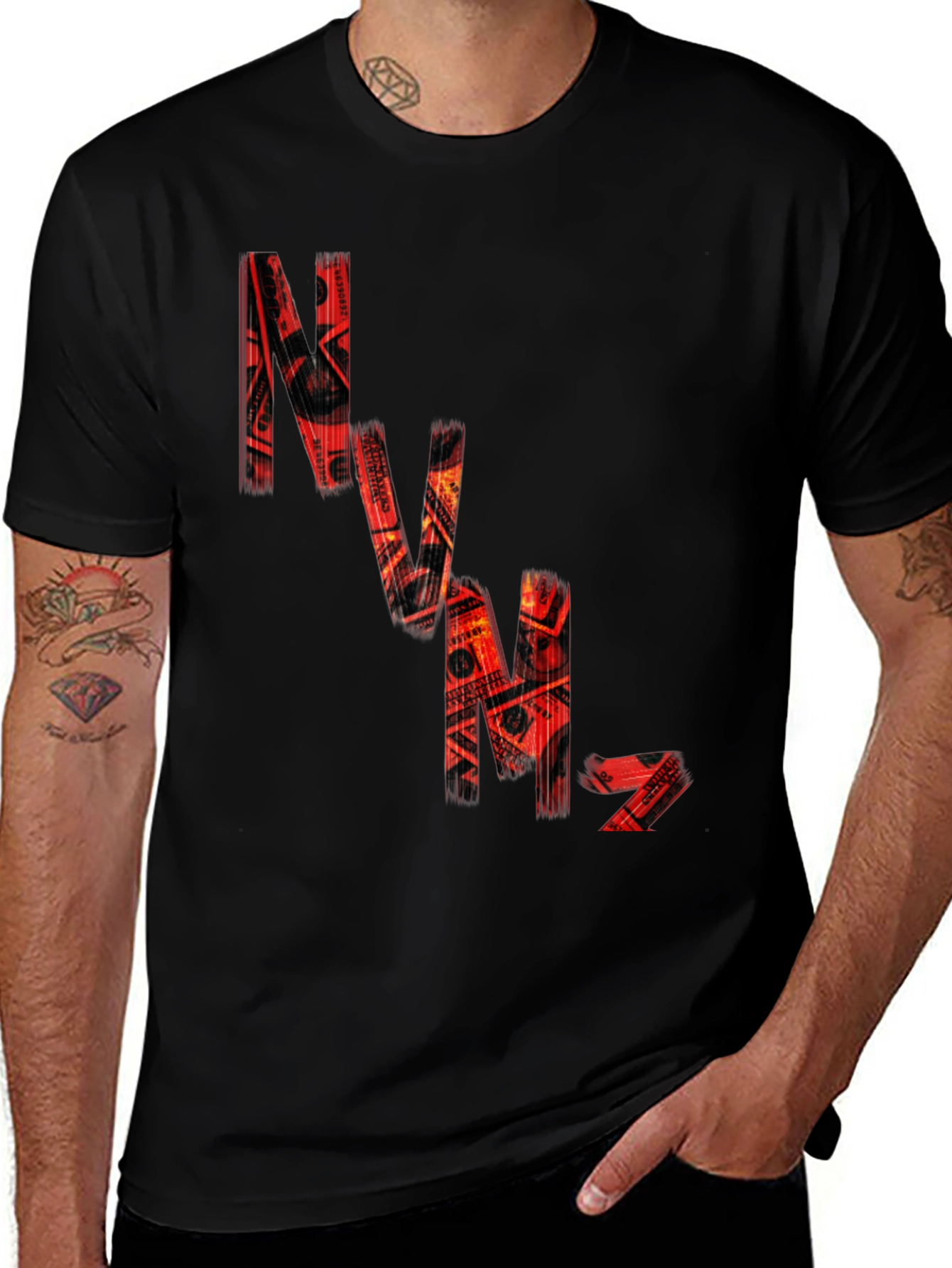 Money Graphic T-Shirt - Unique Design
