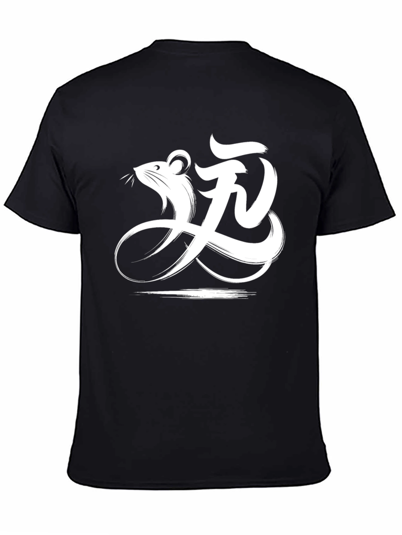 Year of the Rat Graphic Tee - Black
